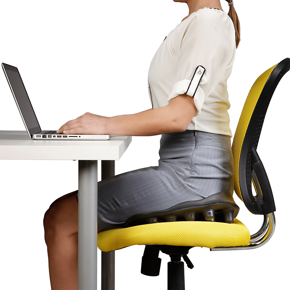 SitzRight Seat Cushion | Tailbone Pressure Relieving Comfort | Waterproof